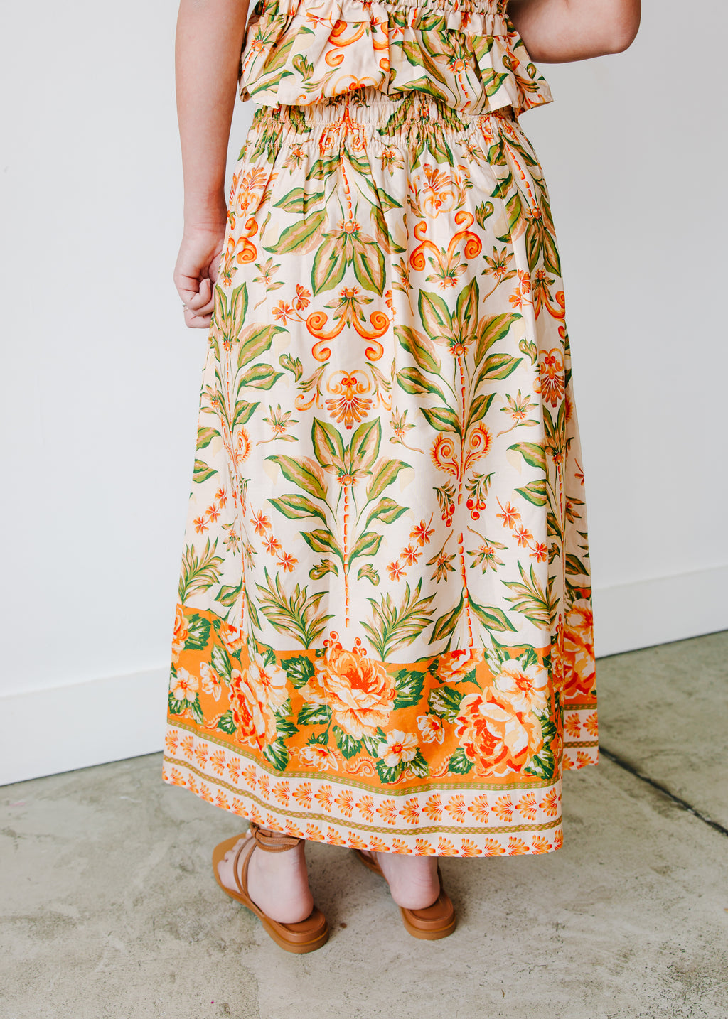Talia Floral Maxi Skirt
