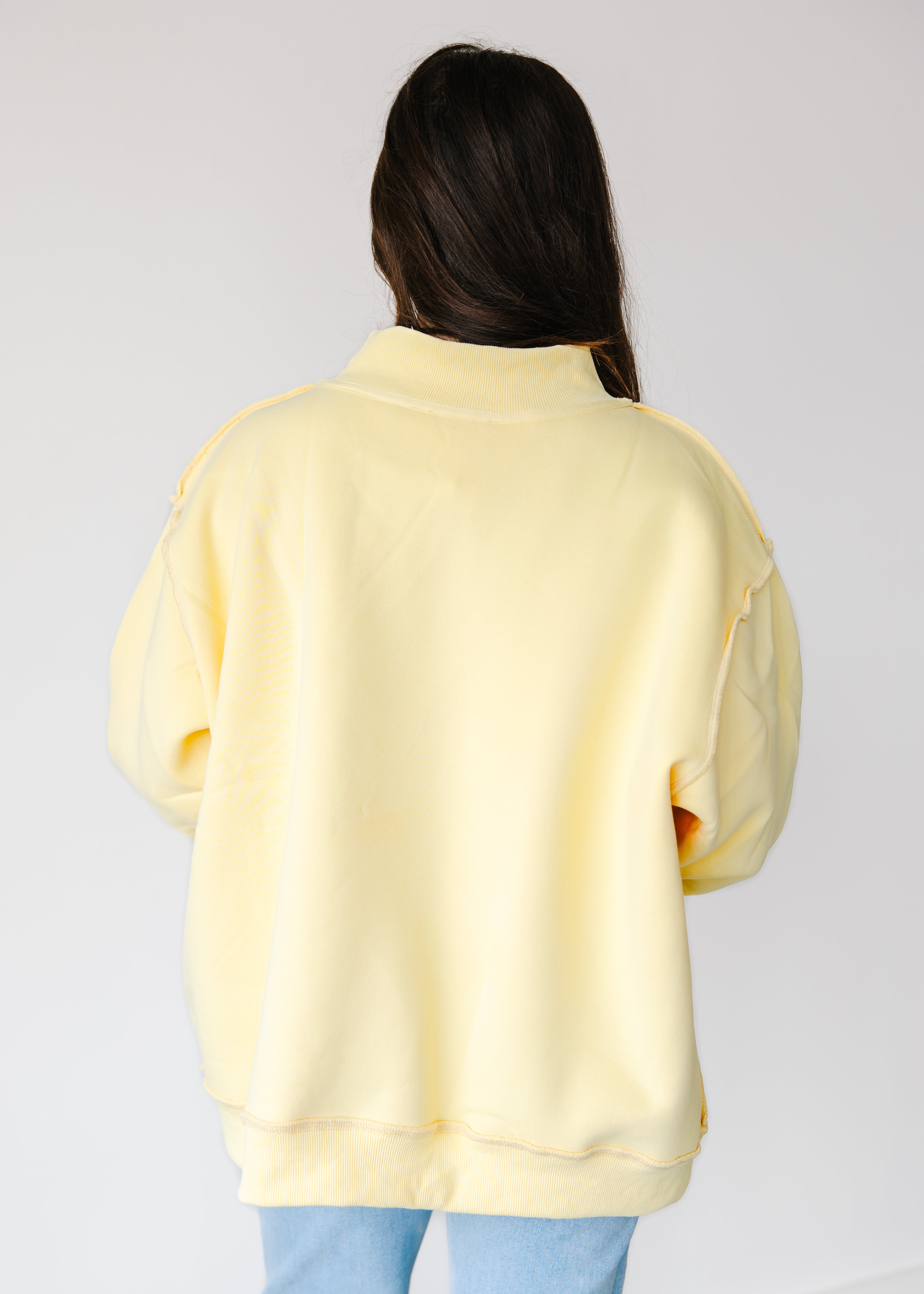 Addison Reversible Mock Neck Sweatshirt