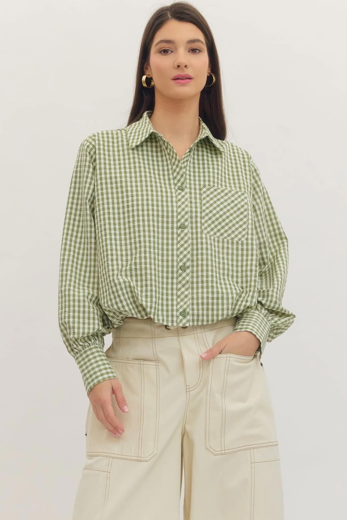 Lola Gingham Top