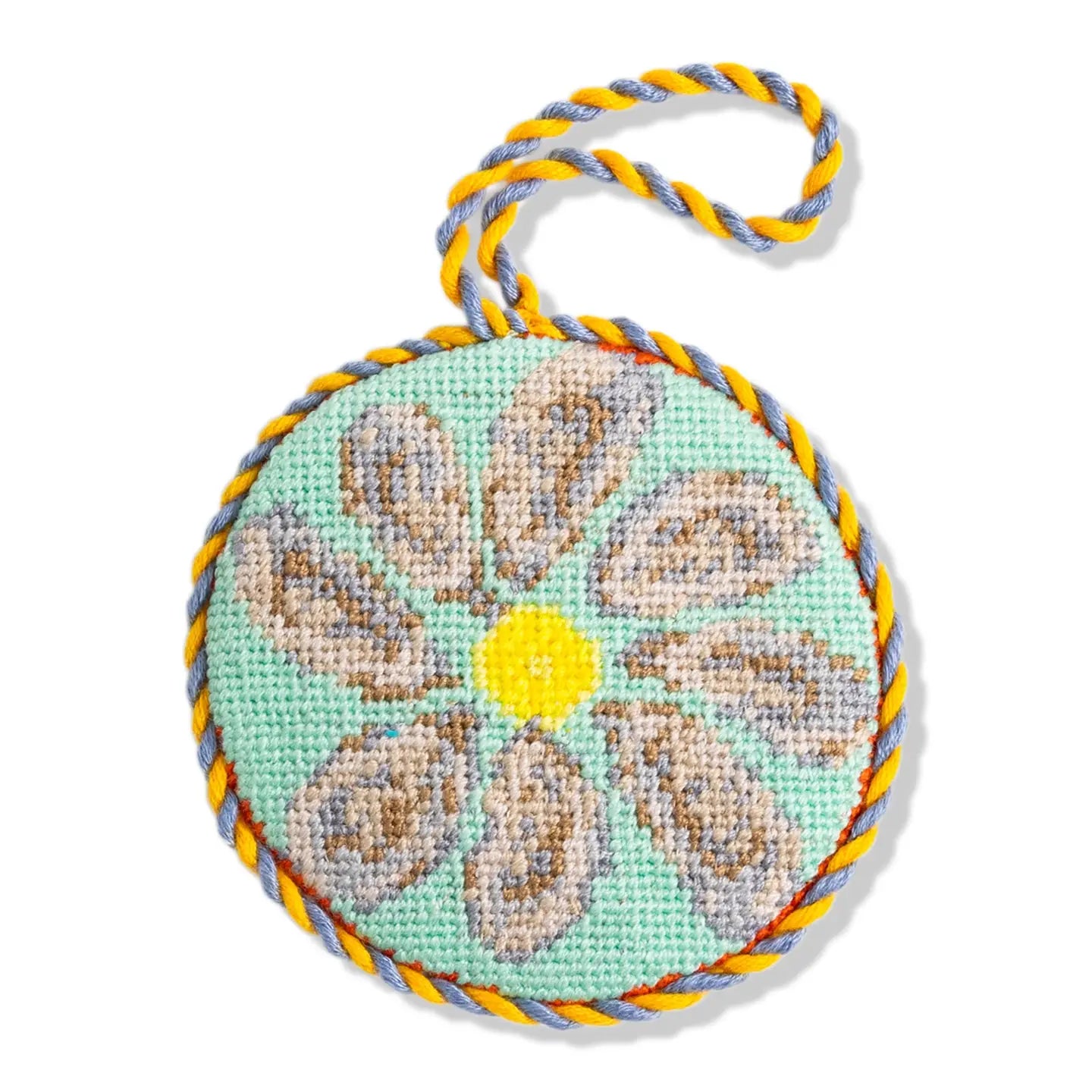 Icon Needlepoint Ornament