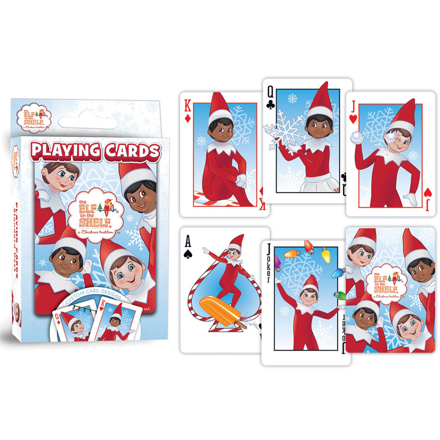 Elf on the Shelf Playing Cards