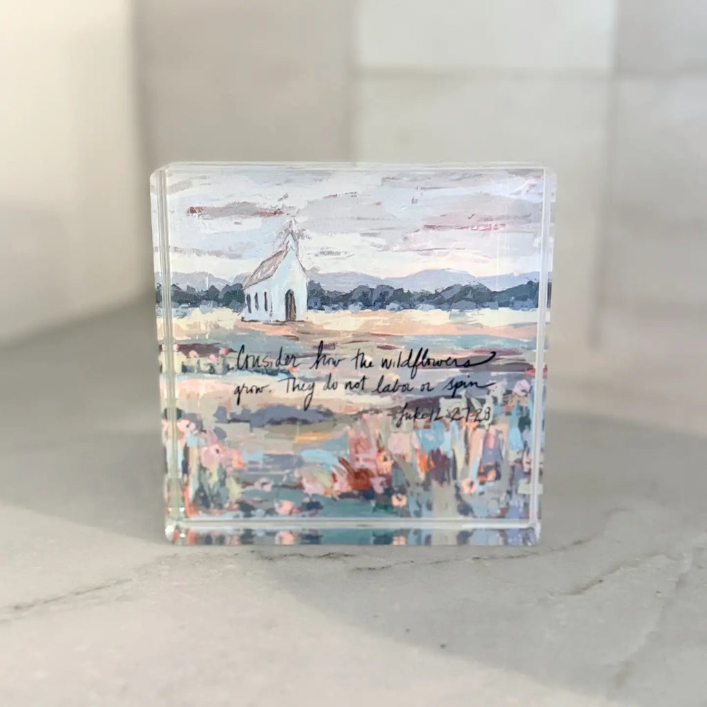 PREORDER Acrylic Scripture Block