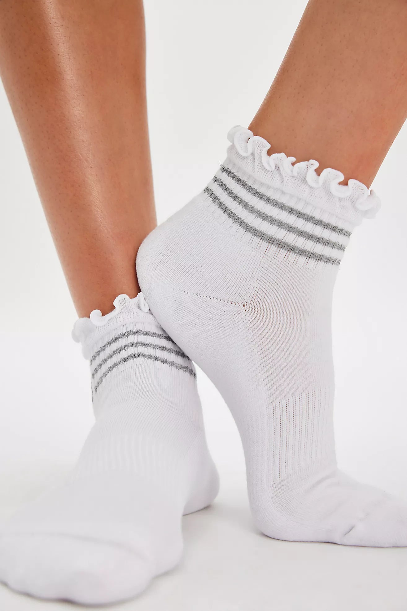 Rally Reflective Ruffle Socks