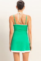 Desiree Spaghetti Strap Mini Dress