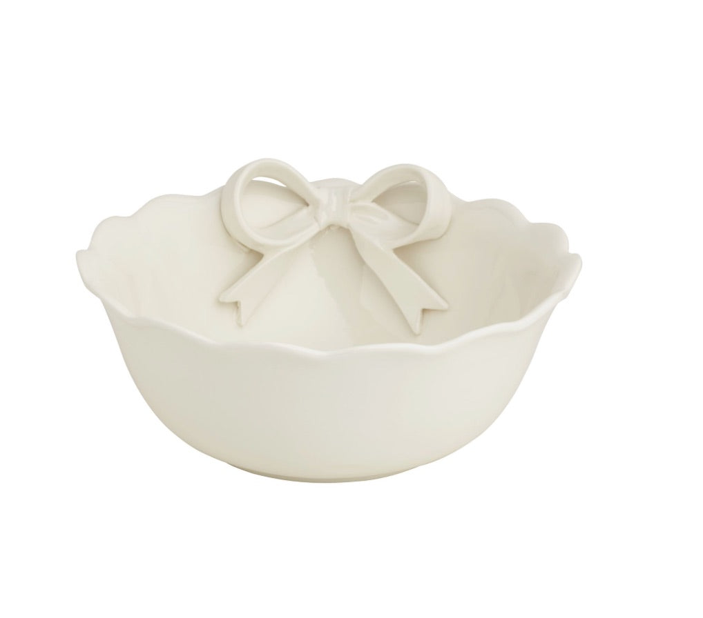 Ceramic Bow Serving Bowl