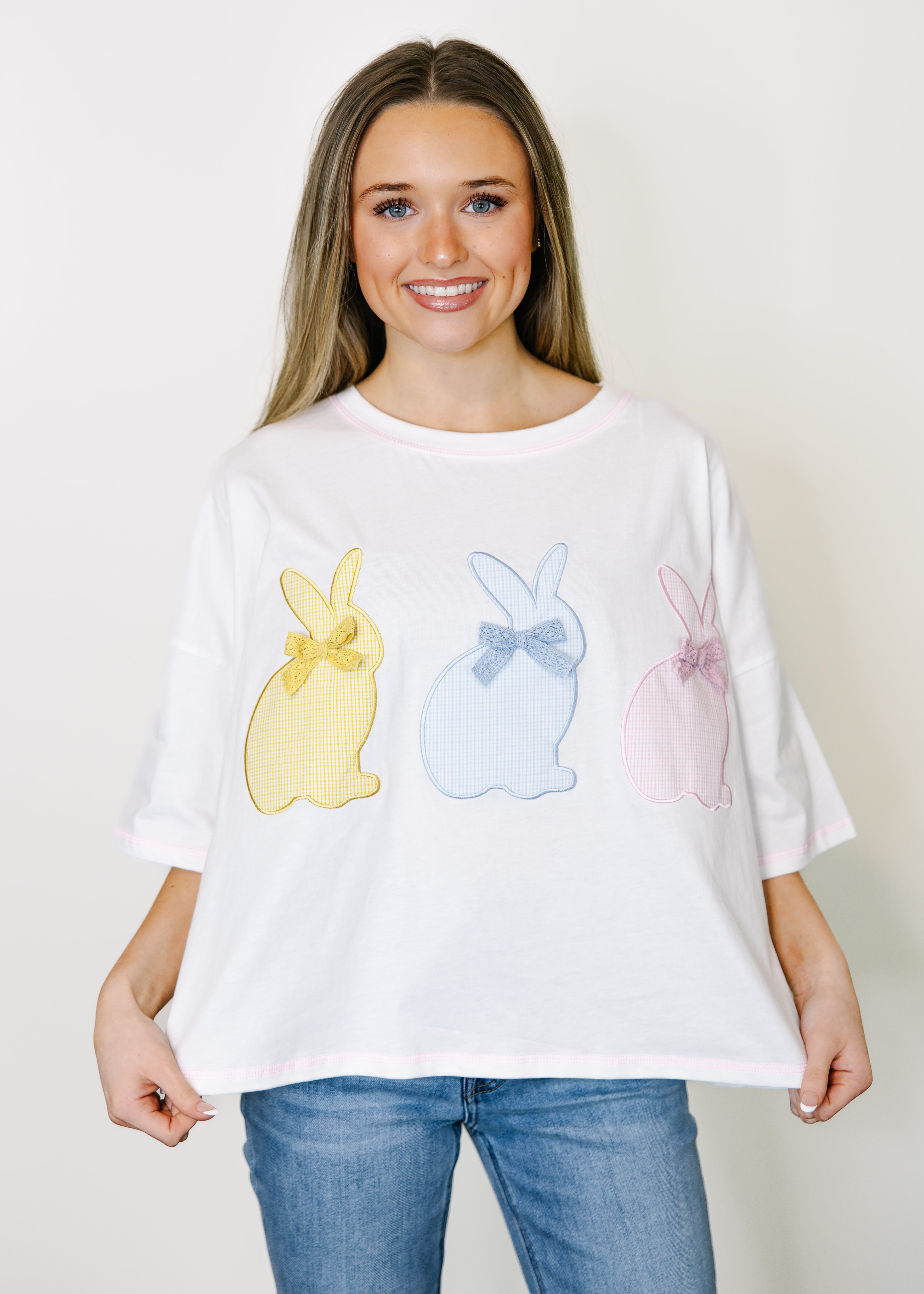 Bunny Appliqué Lounge Tee