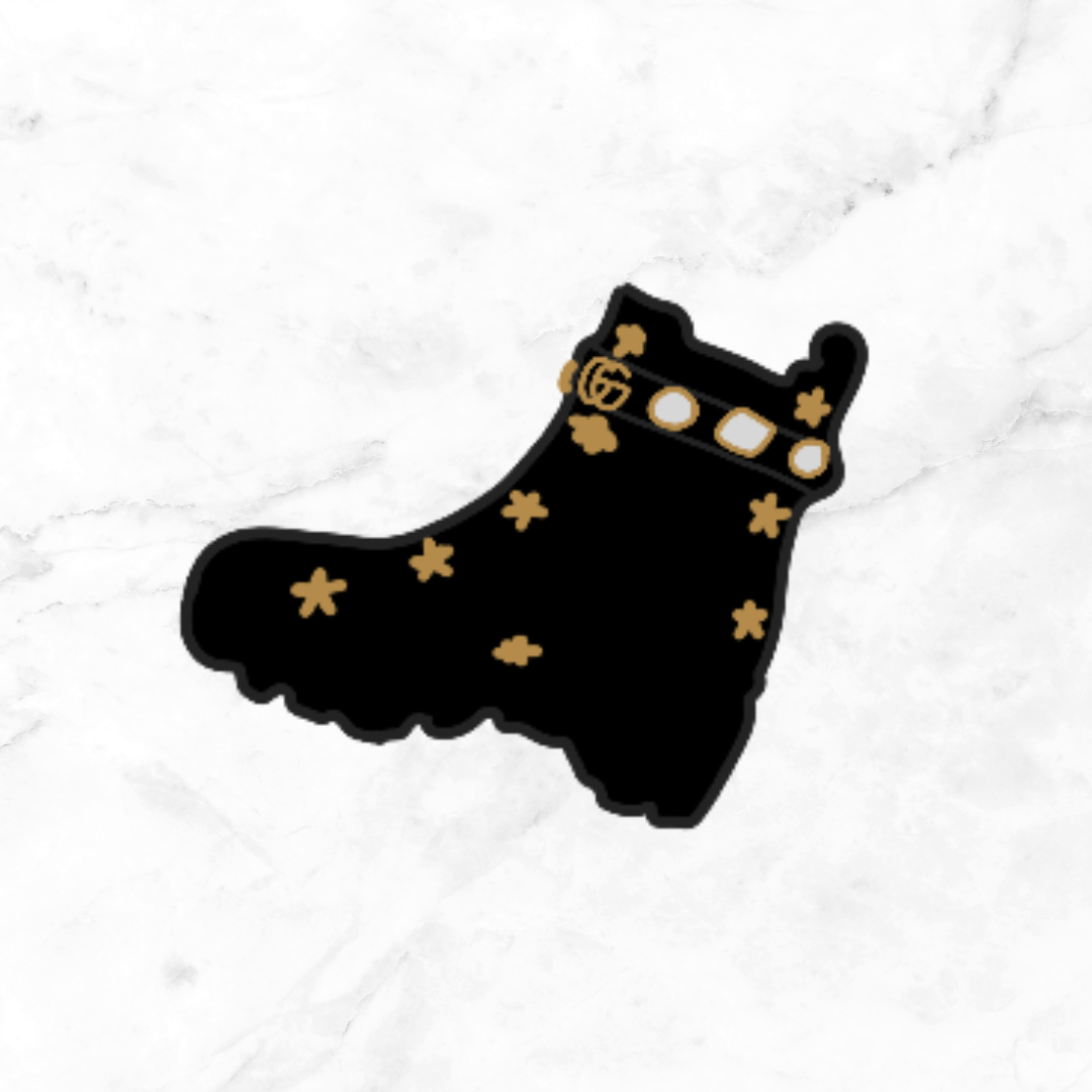 Detailed Boot Sticker