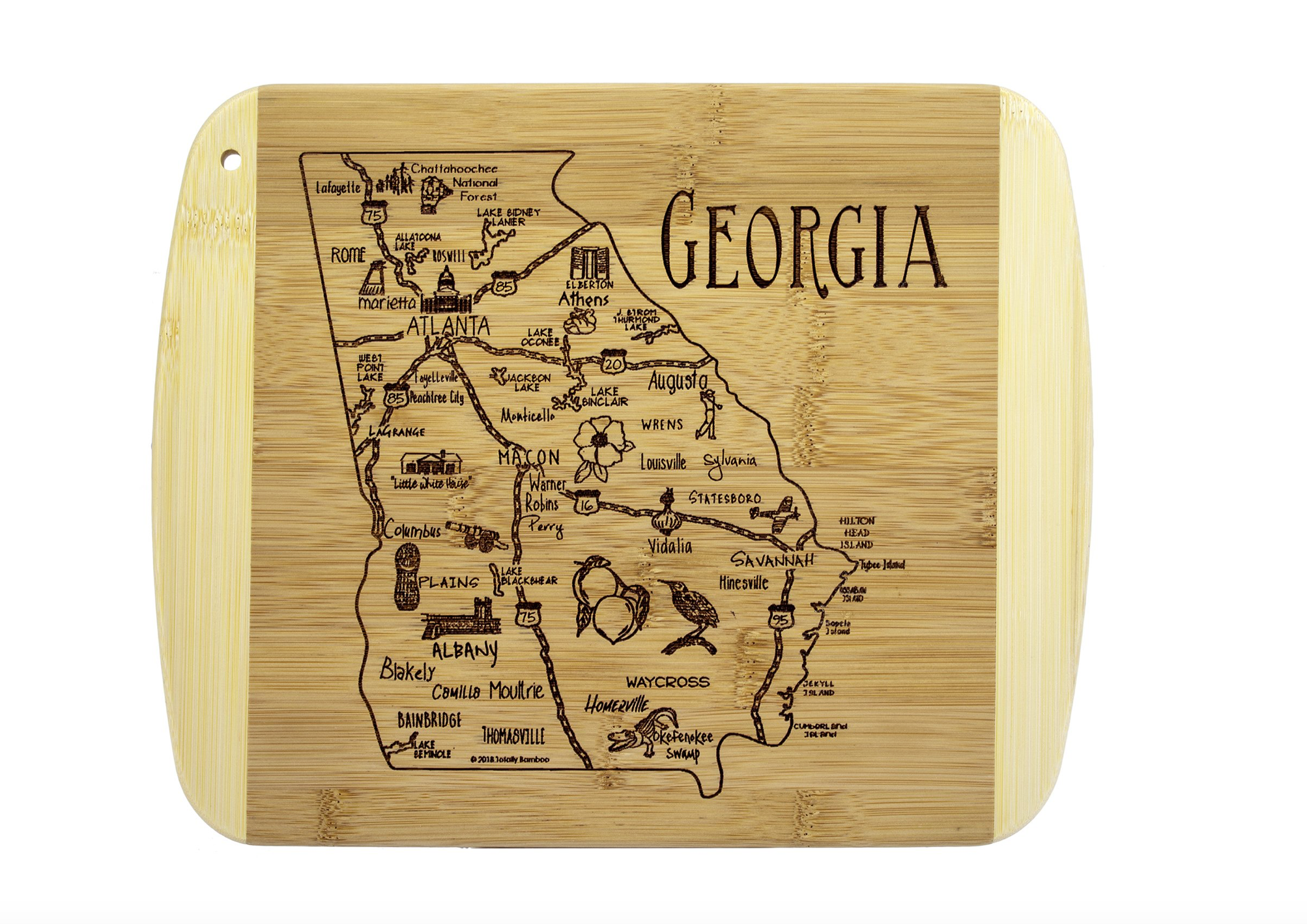 A Slice of Life Cutting Board