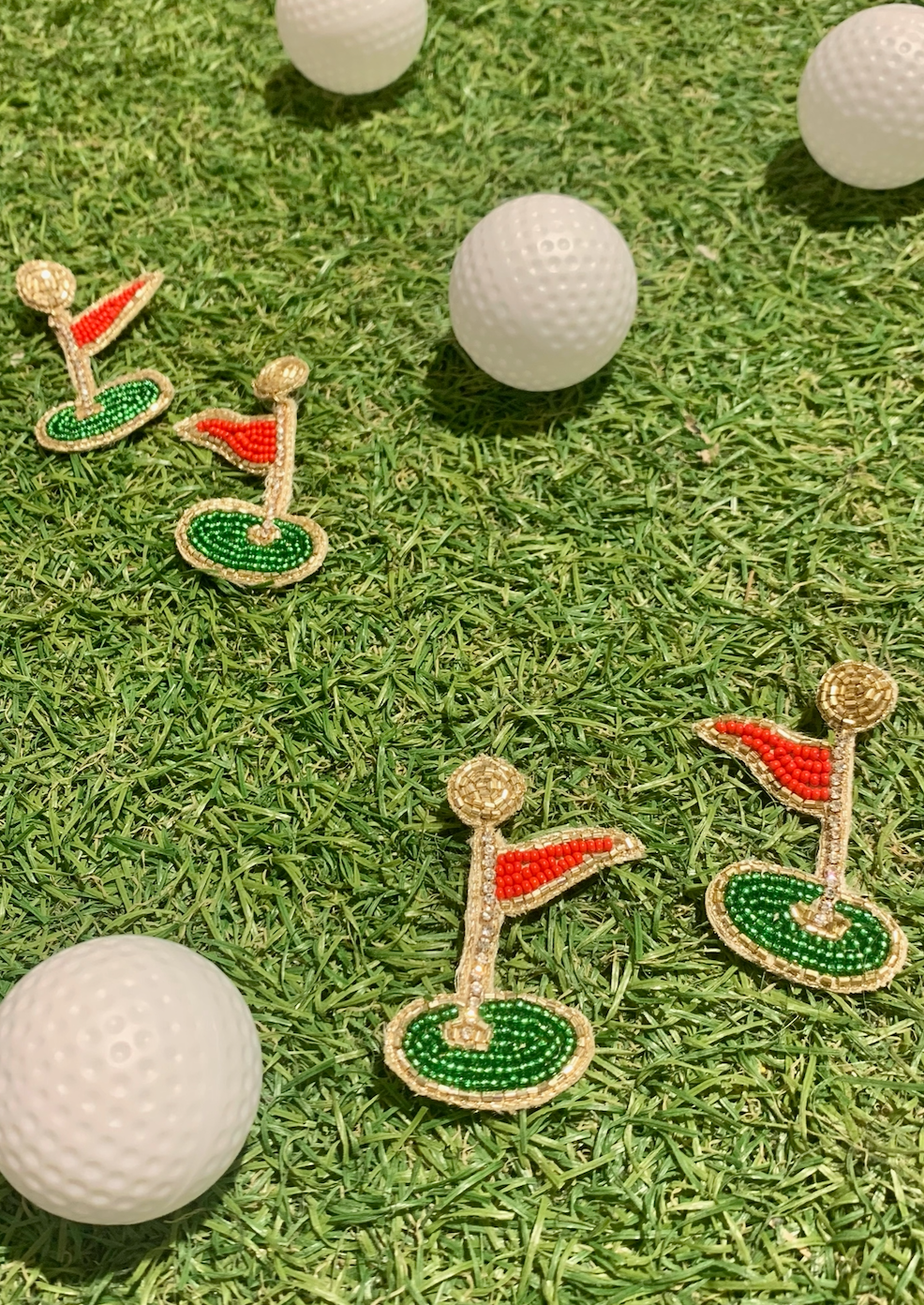 Hole in One Earrings