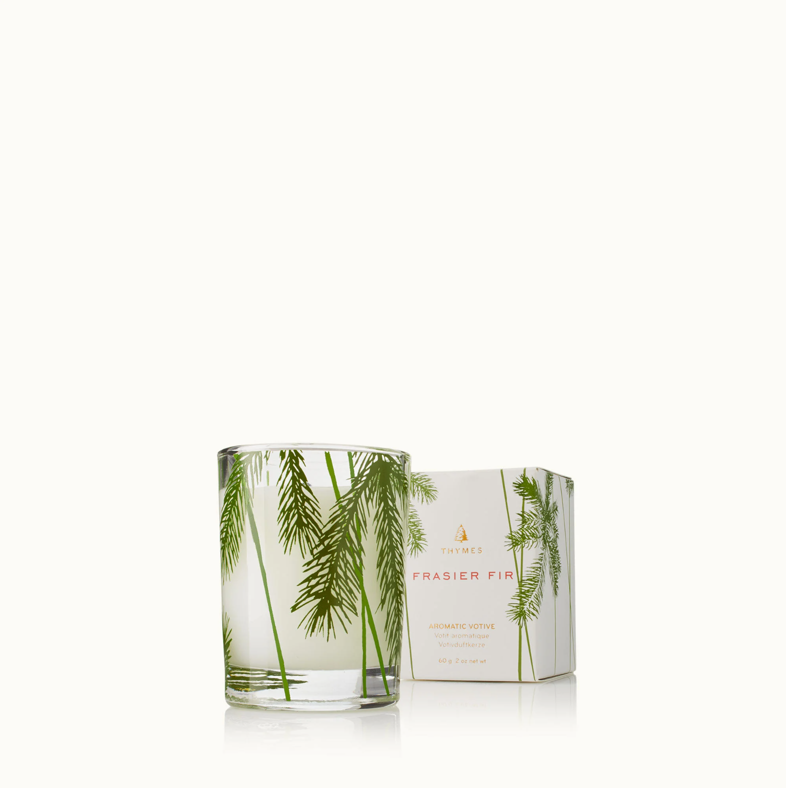Frasier Fir Votive Pine Needle Candle