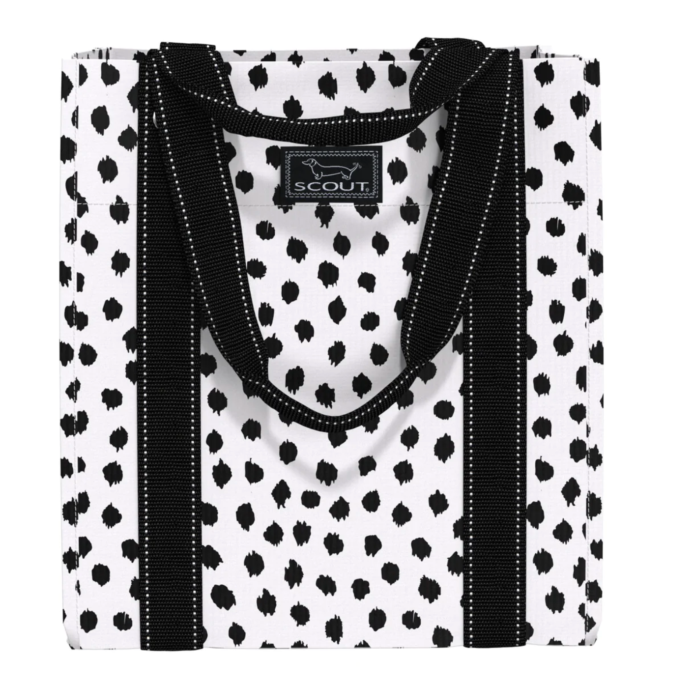 Bagette market tote in seeing spots