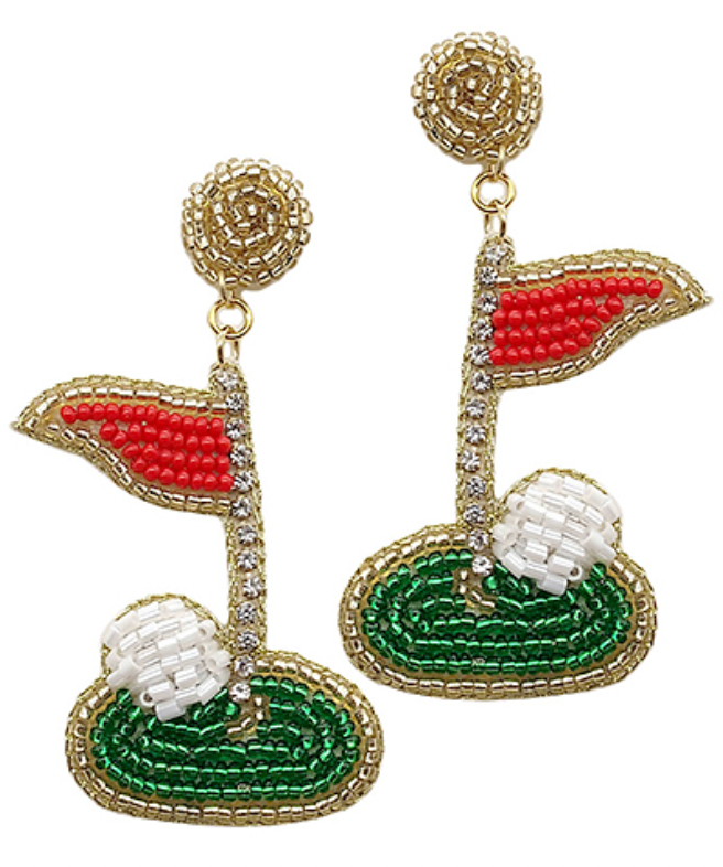 Hole in One Earrings