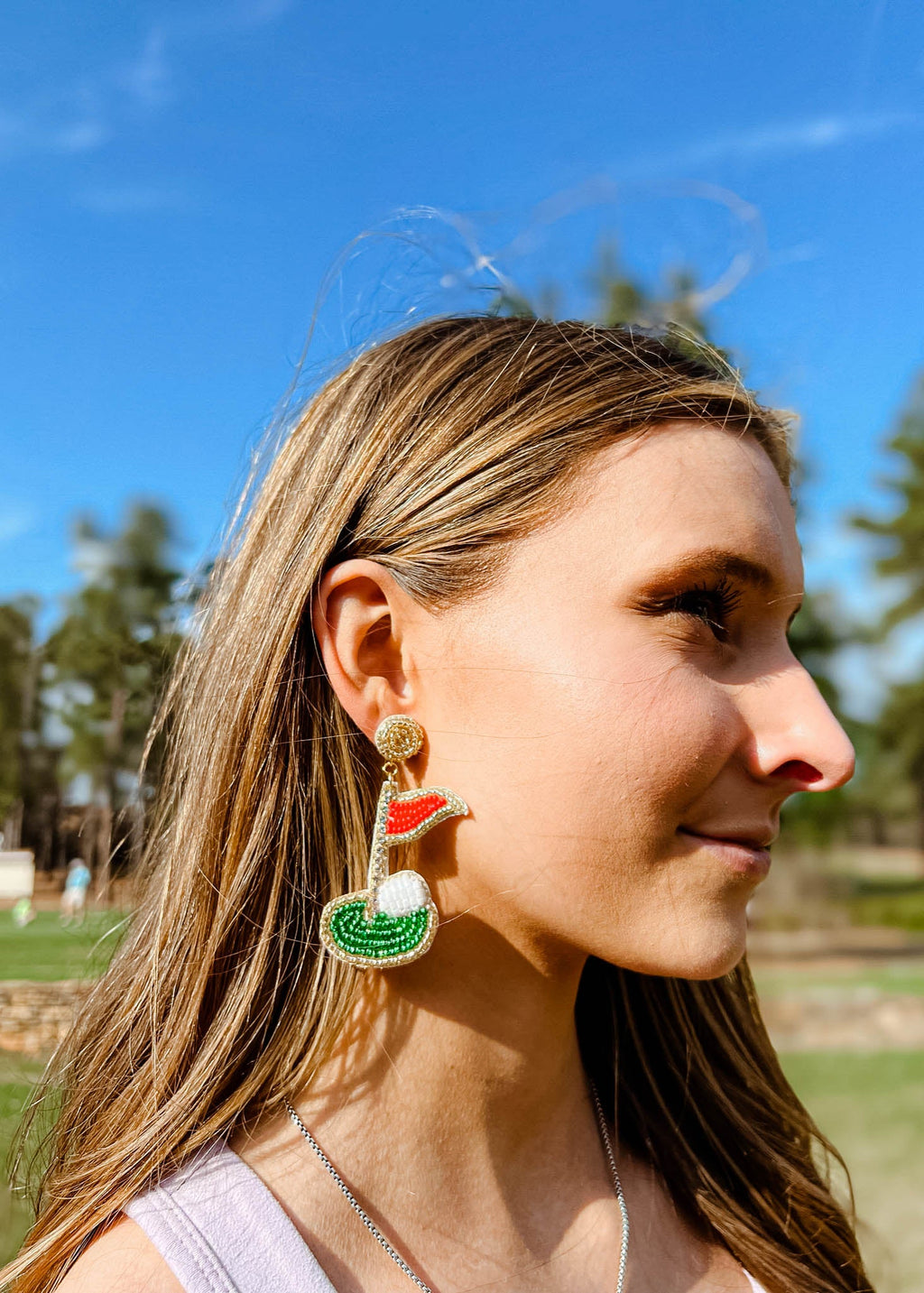 Hole in One Earrings